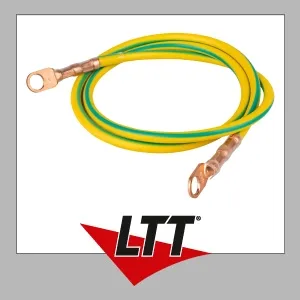 Showgear PowerCore Erdungskabel 2,5 m mit M10-Ösen - Hochwertiges Erdungskabel für Eventtechnik mit 2x M10-Kupferösen. Gewährleistet sicheren Potentialausgleich und ist ideal für den professionellen Einsatz in der Bühnen- und Traversentechnik.