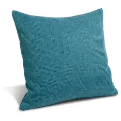 Gözze Kissenbezug Dallas 40 x 40 cm – Polyester in Blau, Grün und Petrol - Stylischer Kissenbezug Dallas aus strapazierfähigem Polyester, ideal für eine farbenfrohe Wohnraumgestaltung.