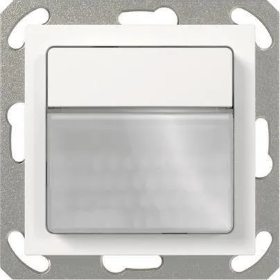Gira Bewegungsmelder One 203803 - PIR 170° für Innenräume - Bewegungsmelder für Smart Home mit 170° Erfassungswinkel und 17 m Reichweite. Ideal zur gezielten Flächenüberwachung in Innenräumen.