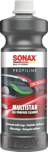 SONAX PROFILINE MultiStar (1 Liter) universell einsetzbarer Kraftreiniger für die Reinigung von Kraftfahrzeugen | Art-Nr. 06273410