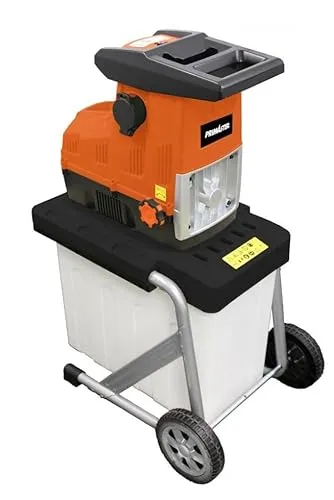 Primaster Elektro-Walzenhäcksler PMWH 3000 - Häcksler für Äste bis Ø 45 mm, leistungsstark und leise – ideal für Gartenpflege und Kompostierung.
