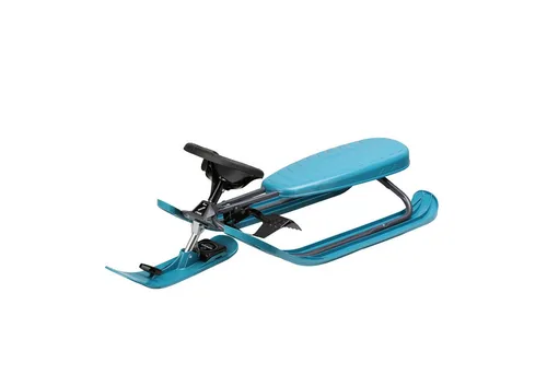 STIGA Snowracer Curve – Robuster Lenkschlitten für Kinder und Erwachsene - Bobs für Winterspaß: Der STIGA Snowracer Curve überzeugt mit innovativem Curve Ski System für optimale Lenkfähigkeit und einem stabilen Stahlrahmen mit Bremse für sichere Fahrten im Schnee.