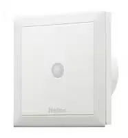 Helios M1/120 P Minivent DN120 Badlüfter mit Präsenzmelder - Badlüfter & Kleinraumventilatoren, energieeffizient mit Präsenzmelder und 2 Leistungsstufen für optimale Luftzirkulation in kleinen Räumen.