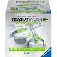 Ravensburger GraviTrax POWER Element Switch Trigger 26214 - Elektronische Weiche für spannende Kugelbahn-Erweiterungen, ideal ab 8 Jahren