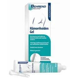 Behrend Hämorrhoiden Gel – Effektive Unterstützung bei Beschwerden - Unser Behrend Hämorrhoiden Gel bietet schnelle Linderung bei Beschwerden im Analbereich. Die Anwendung ist einfach und hygienisch, ideal für akute und chronische Symptome. Hergestellt aus natürlichen Inhaltsstoffen für geprüfte Qualität.