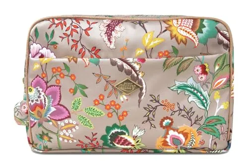 Oilily Kulturbeutel Pocket Cosmetic Bag - Kulturbeutel mit zwei strukturierten Hauptfächern, abwaschbarem Material und charmantem Paisleymuster – ideal für Ihre Hygieneartikel!