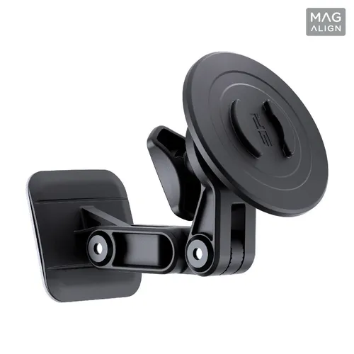 SP Connect Adhesive Mount Pro MA SPC+ | Selbstklebende Smartphone-Halterung - Vielseitige und stabile Halterung für dein Smartphone – einfach auf glatten Oberflächen anbringen. Mit Twist-to-Lock-Mechanismus für sichere Befestigung und flexible Ausrichtung im Hoch- oder Querformat.
