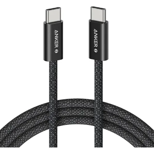Anker USB-C to USB-C Kable Zolo, 240W, 1.8m, Black (1.80 m, 240 W) (62232211)