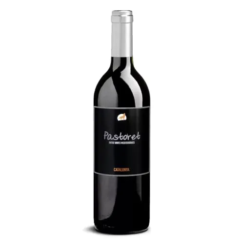 Delinat Pastoret 2022 – Spanischer Bio-Rotwein halbtrocken aus Katalonien – Vegane Cuvée aus Merlot & Garnacha, im Barrique ausgebaut, säurearm (1 x 0,75l)