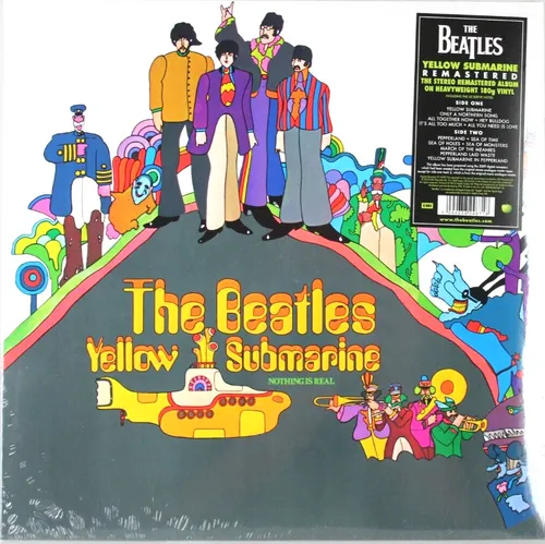 THE BEATLES Yellow Submarine 180g Vinyl - Schallplatte im Remastered-Format, perfekter Sound und Mint-Zustand – ein Muss für Vinyl-Liebhaber und Beatles-Fans!