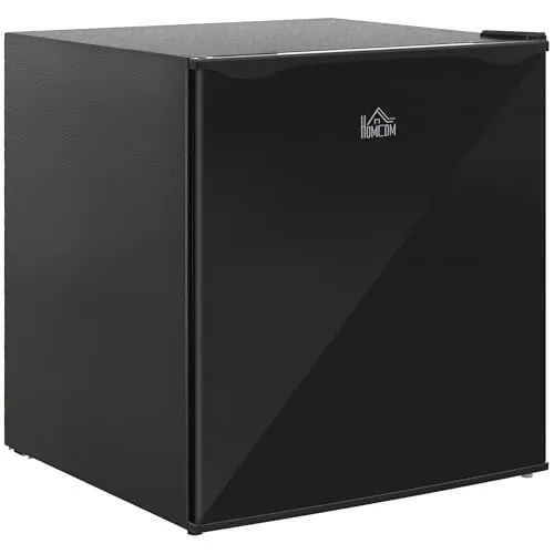HOMCOM Mini-Gefrierschrank 35 L - Kompakter Tiefkühler mit 35L Kapazität, ideal für Wohnungen, Büros oder Wohnmobile. 5-stufige Temperaturregelung von -14 bis -24℃ für optimale Lagerung.