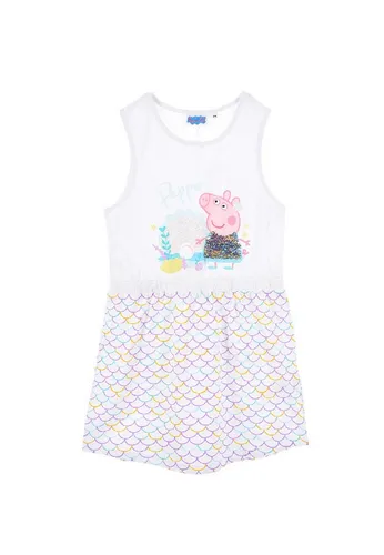 Peppa Pig Sommerkleid Peppa Wutz Dress Pailletten Sommer-Kleid