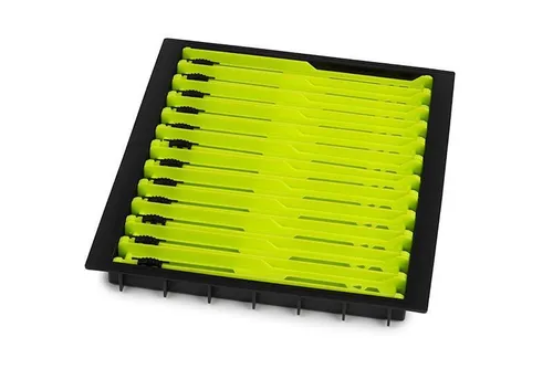 Matrix Stange Wickler Tablett 18cm Limette (12 Spulmaschinen) Fischen Gerät /