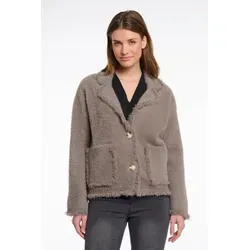 Rino & Pelle Bouclèjacke SENA mit Revers Kragen - Stilvolle Boucléjacke »SENA« von Rino & Pelle, taillenbedeckend und vielseitig kombinierbar. Ideal für Büro und Freizeit, mit praktischen Taschen für kleine Gegenstände.
