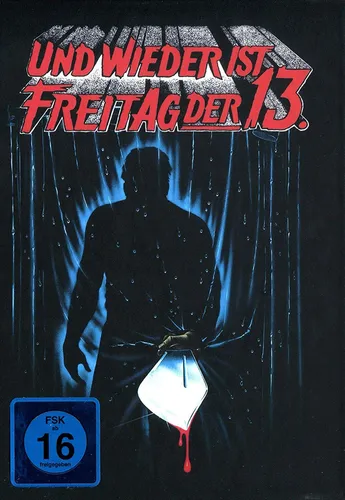 Mediabook Blu Ray Und wieder ist Freitag der 13. Teil 3 III Uncut -  NEU