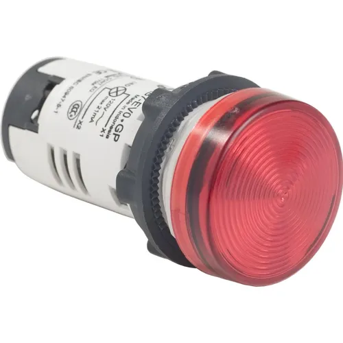 Schneider Electric 22mm Pilot LightIntegrated LED Red (XB7EV04GP)