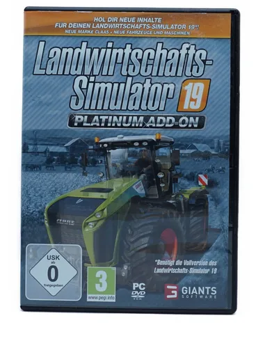 Landwirtschafts-Simulator 19: Platinum Add-On [PC/NEU] Neueste CLAAS Mähdrescher