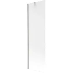 Mexen Next Badewannenfaltwand 1-flügelig 60 x 150 cm, satiniert, gebürsteter Nickel - 895-060-000-00-30-97