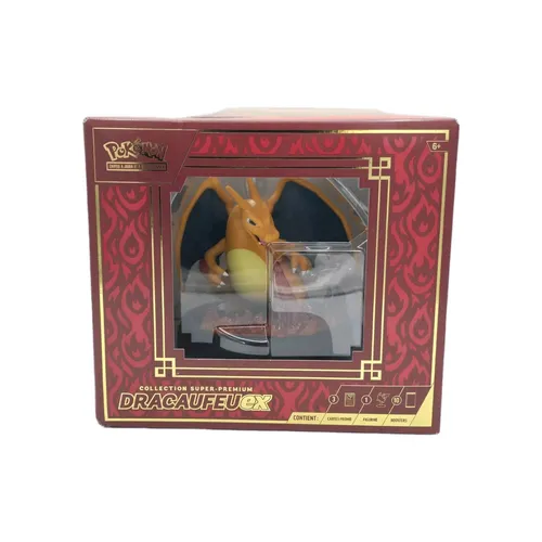 Pokémon Collection Super Premium Dracaufeu Ex Französische Version NEU B-Ware