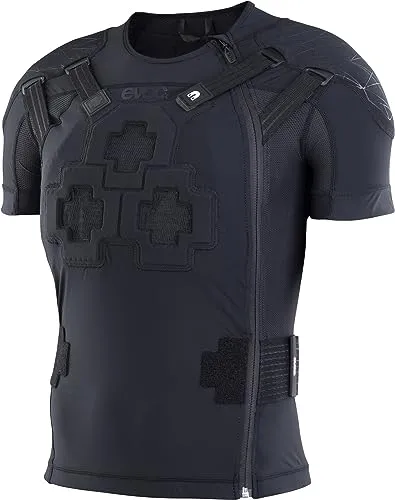 Evoc Protector Jacket Pro 2024 - Fahrradbekleidung mit LITESHIELD FLEX für maximalen Rundumschutz, 95 % Aufprallabsorption und herausragenden Tragekomfort – ideal für Trails und Parks.