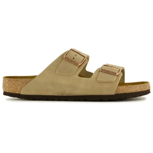 BIRKENSTOCK Pantoffeln Arizona Soft Footbed in Braun, Größe 43 - Wanderschuhe mit Soft Footbed für optimalen Komfort, ideal für entspannte Tage zu Hause oder unterwegs. Jetzt versandkostenfrei auf Spartoo.de bestellen!