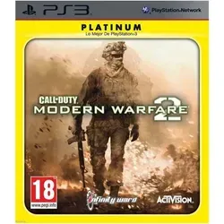 Call of Duty: Modern Warfare 2 Platinum für PS3 - Action-Shooter für PlayStation 3, mit packendem Online-Multiplayer und spannender spanischer Sprachausgabe.