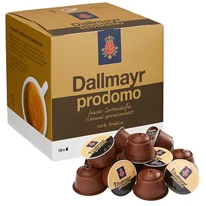 Dolce Gusto Dallmayr Prodomo Kaffee Kapseln - Kaffee Kapseln & -pads, aromatischer Dallmayr Prodomo Kaffee in praktischen 16 Kapseln für ein perfektes Geschmackserlebnis.
