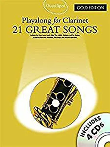 Noten 21 great songs clarinet playalong incl. 4 CDs AM 997788