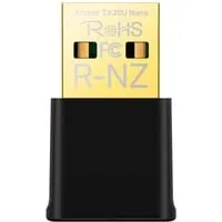 TP-Link Archer TX20U AX1800 Nano WLAN-Adapter - WLAN-Zubehör mit Wi-Fi 6 Technologie für superschnelle Internetverbindungen und USB-A 3.0 Stecker, ideal für verbessertes Streaming und Gaming.