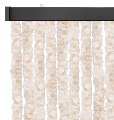 Arsvita Türvorhang Flauschvorhang 120x220cm - Blickdichter Insektenschutz für Terrasse und Balkon - Gardinen mit 100% Polyester, blickdicht und ideal für Insektenschutz. Perfekt für Terrasse, Balkon oder Camping. Kürzbar für individuelle Anpassung!
