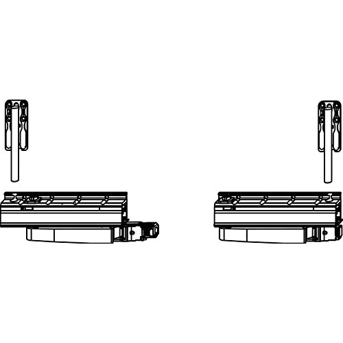 MACO SKB-S/SE Grundkarton Laufwagen - links - Transportgeräte & Rampen, ideal für Flügelgewicht bis 160 kg und sorgt für eine zuverlässige Bewegung in Ihrer Anwendung.