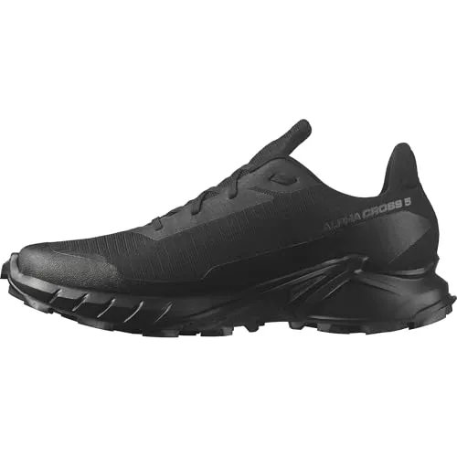 Trailrunningschuh SALOMON "ALPHACROSS 5 GORE-TEX" Gr. 43 - Laufschuhe für Trailrunning, wasserdicht dank GORE-TEX®-Membran und idealer Halt auf unebenem Gelände für sicheres Laufen.