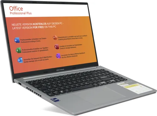 Ankermann ASUS Vivobook X1505V, 16GB RAM, 1TB NVMe SSD, ASUS Vivobook X1505VA-MA921, Intel Core i9-13900H, 15.6 Zoll OLED Display, Windows 11 Pro, WLAN & Bluetooth, MS Office 2024