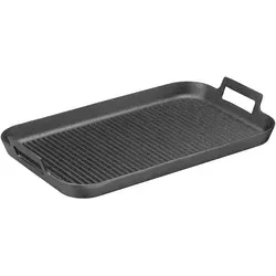 SKEPPSHULT - Grillplatte - Noir - Gusseisen 40 x 25 cm - auf Allen Herdarten einsetzbar
