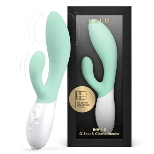 Lelo Ina 3 Vibrator Seaweed – Klitorisstimulator und Rabbit - Unisex Sexspielzeug mit elektrischem Antrieb, speziell für die intime Anwendung. Genießen Sie ein neues Maß an Vergnügen mit diesem innovativen Vibrator.