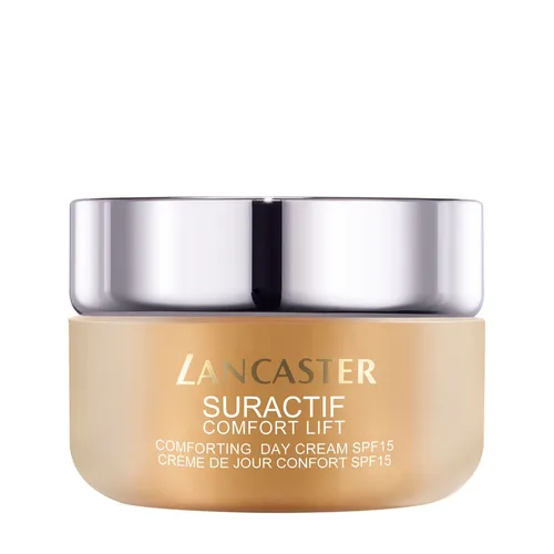 Lancaster Suractif Comfort Lift Tagescreme SPF 15 - Die Lancaster Suractif Comfort Lift Tagescreme bietet einen leichten Sonnenschutz und unterstützt die Pflege für ein geschmeidiges Hautgefühl. Ideal für normale und Mischhaut, die eine Auffrischung benötigt.