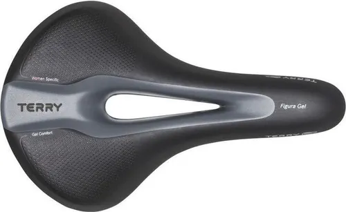 Terry Figura Gel Max Women Sattel - Komfortabler Fahrradsattel für Damen - Fahrradsättel mit Gelpolsterung für höchsten Fahrkomfort, ideal für längere Touren und entspannte Fahrten.
