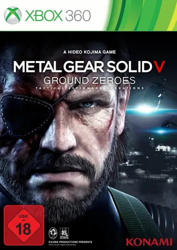Metal Gear Solid V: Ground Zeroes für Microsoft Xbox 360 - Neu - Action-Adventure Spiel aus der renommierten Metal Gear Serie, jetzt in OVP und für Gamer ab 18 Jahren, ideal für Xbox 360-Fans.