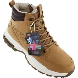 Dockers by Gerli hellbraun 46 - Stylische Schnürboots für Herren, wasserfest und warm gefüttert, ideal für kalte Wintertage