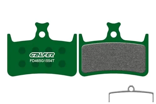 Galfer Unisex für Kinder Bike Pro Brake Pad Hope E4, bunt - Fahrrad-Bremsbeläge mit minimierten Vibrationen für eine optimale Bremsreaktion und dauerhafte Leistung, ideal für die Sicherheit von Kindern.