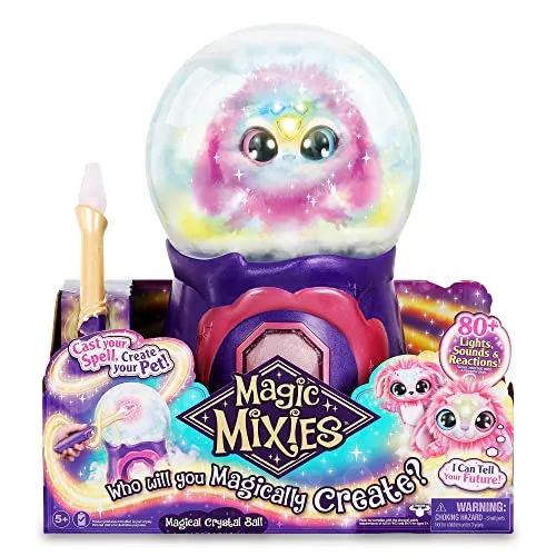 Magic Mixies MGX05000 Crystal Ball Pink Puppen, bunt, Talla única
