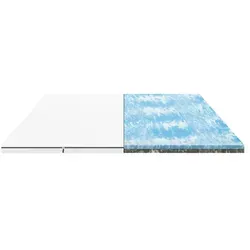 Emma Matratzentopper Flip - 200 cm x 6 cm, hochwertiger Kaltschaum für optimalen Schlafkomfort, Öko-Tex Standard 100, 5% Willkommens-Gutschein bei Newsletter-Anmeldung