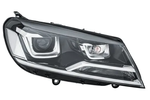 HELLA Hauptscheinwerfer rechts DE für VW Touareg 7P1941040 - Frontscheinwerfer mit Bi-Xenon-Technologie, ideal für optimale Sicht und Sicherheit bei Nachtfahrten. Passend für VW Touareg ohne adaptive Fernlichtregulierung.