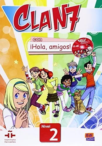 Libro del alumno, m. CD-ROM: Niveau A1 (CLAN 7 CON !HOLA AMIGOS!, Band 2) - Lehrbuch für Englisch A1 mit interaktivem CD-ROM, ideal für den Einstieg in die englische Sprache.