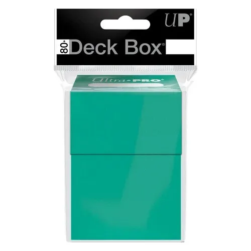 Ultra Pro Deck Box 80+ AQUA Sammelkarten Pokemon Magic Lorcana One Piece Karten