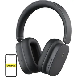 Baseus Wireless Headphones Bowie H1 - Kabellos mit ANC und 70 Stunden Akkulaufzeit - Kopfhörer mit Bluetooth 5.2 und aktivem Noise Cancelling für ungestörtes Hörerlebnis, ideal für Musikliebhaber und Vielreisende.
