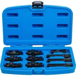 Polradabzieher-Set - 10-teilig für Motorräder - Autoteile für Yamaha, Honda, Suzuki und mehr. Vielseitiges Set mit 10 Abziehern für präzise Motorentfernung und Reparatur.