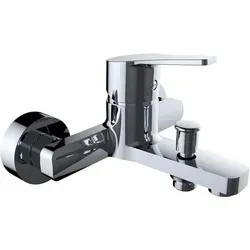 Go Wannenrandmischer ohne Zubehör - Verchromt - STANDARD HIDRAULICA - 61749 - Eleganter Einhebel-Wannenmischer ohne Zubehör in verchromter Ausführung. Ideal für jeden Einrichtungsstil und mit langlebiger Oberfläche. Perfekt für eine komfortable Nutzung im Badezimmer.