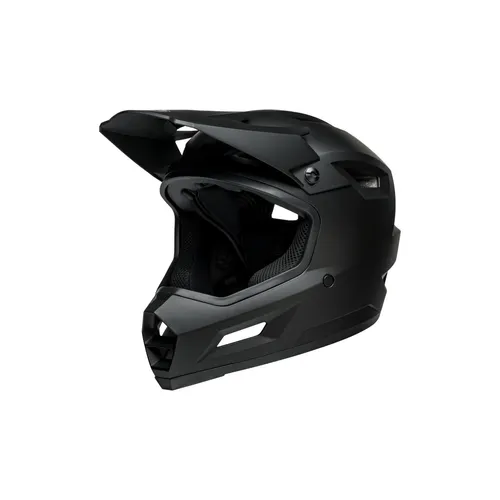 Bell Sanction 2 Downhillhelm Schwarz L - Fahrradhelm für Shredder von 5 bis 75 Jahren, mit abnehmbaren Wangenpolstern, hervorragender Passform und Atmungsaktivität. Entspricht den höchsten Sicherheitsstandards für Downhill und BMX.