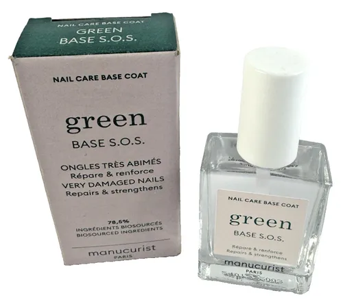 Manucurist Paris Nail Care Base Coat 15ml Nagellack Unterlack Pflege Lack NEU
